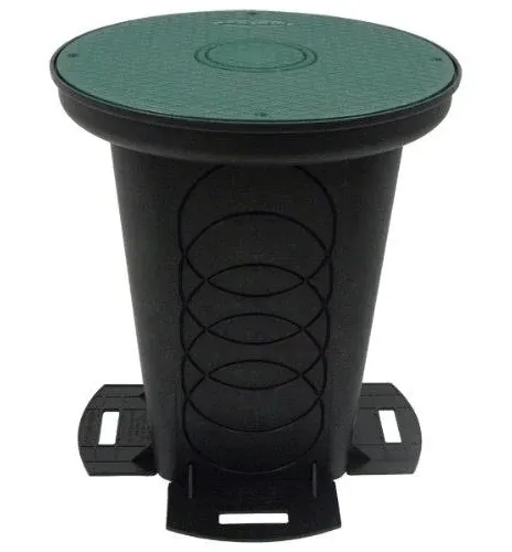 30017-C POLYLOK 12IN ROUND SOLID LID FOR DRAINAGE DISTRIBUTION BOX DB12LIDSOLID