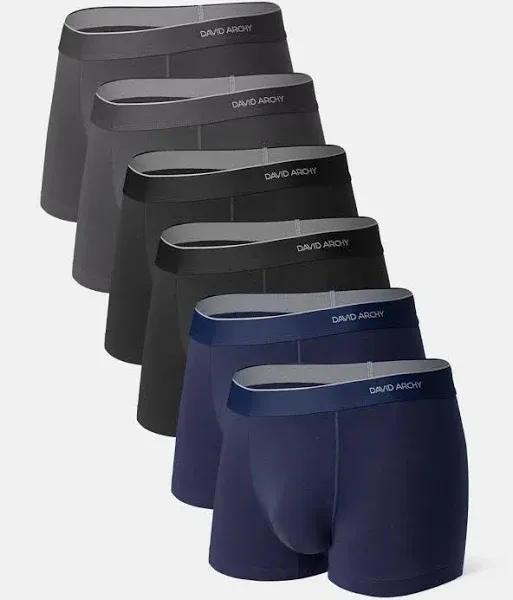 Separatec Men's Comfortable Soft Cotton Dual Pouch Colorful Underwear