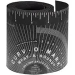 Jackson Safety® Wrap-A-Round® Ruler, Medium, 3.88 in W x 4 ft L, Cold/Heat Resistant, Black (430-14752)