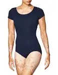 Capezio Women's Classics Short Sleeve Leotard - Navy