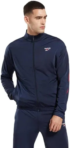 Reebok Men's Identity Vector Knit Track Jacket