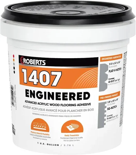 Roberts 4 Gal. Engineered Wood Flooring Glue Adhesive