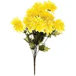 Artificial Mum Bush by OakRidge™ Silk Floral Décor