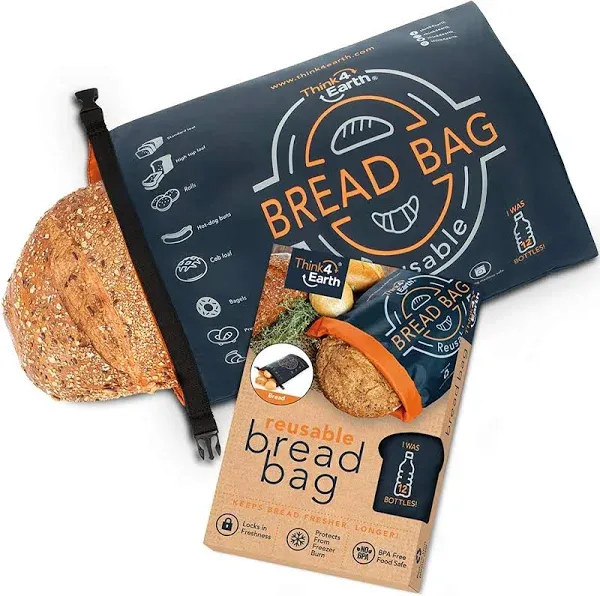 ® – Bread Bag - Reusable freezer bread bag for homemade bread maker gift givi...