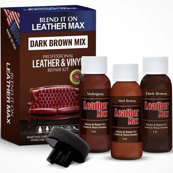 Blend It On Leather Max Blend Refinish and Repair Kit Couches Furniture & Repair Car