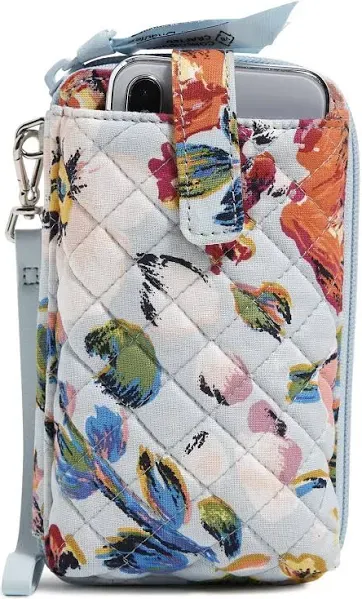 Vera Bradley : RFID Smartphone Wristlet in Sea Air Floral