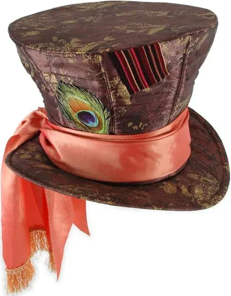 Disney Alice in Wonderland Mad Hatter Hat for Adults Elope