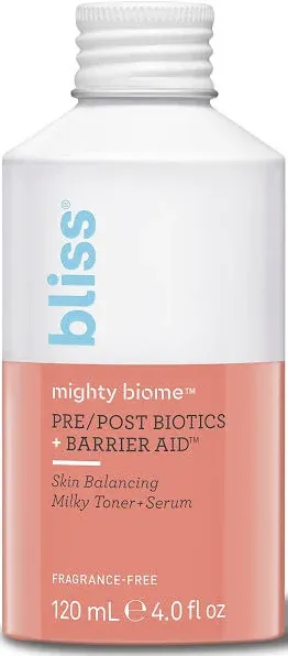 Bliss x Lg: Mighty Biome Skin Barrier Toner + Serum