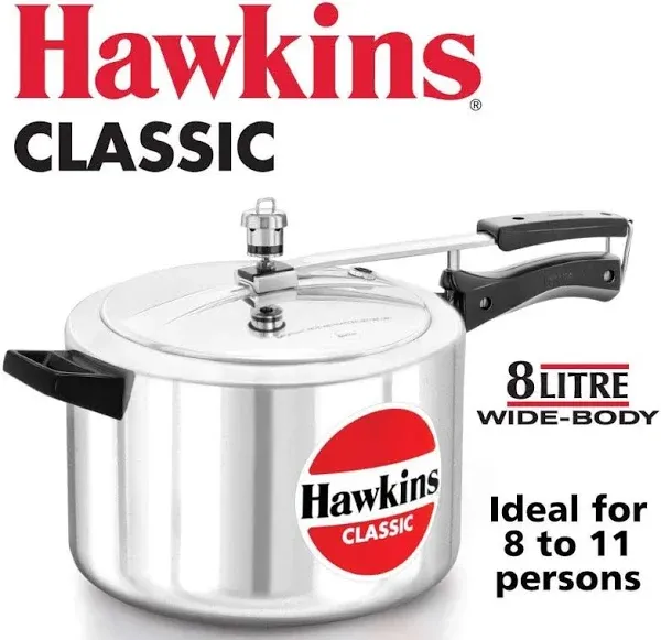 Hawkins Classic Aluminum Pressure Cooker