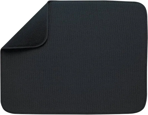 S&T Inc. Drying Dish Mat - Black