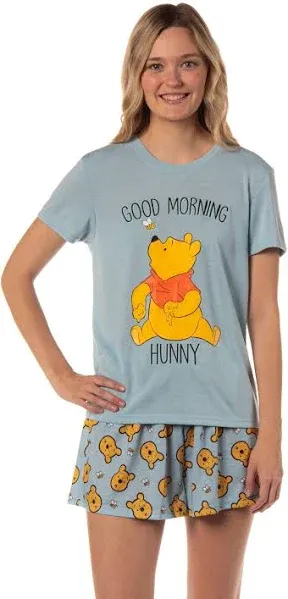 Disney Women's Good Morning Hunny Sleep Pajama Set