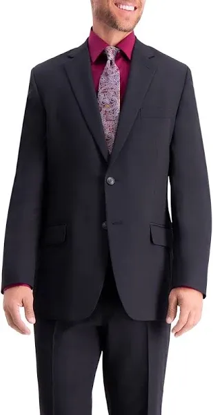 Haggar Men's Travel Performance Tailored Fit Suit Separates-Pants & Jackets