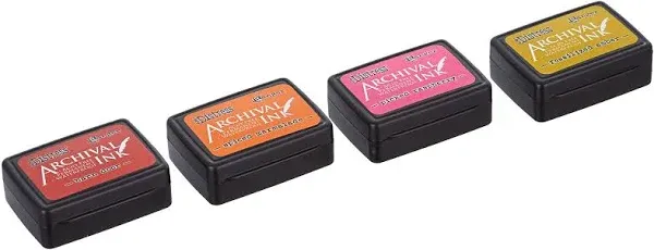 Distress Archival Mini Ink Kit with 4 Colors Kit #1