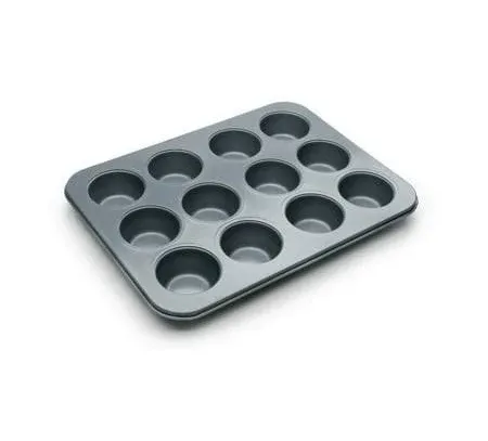 Fox Run Non-Stick Mini Muffin Pan, 12-Cups (4453)