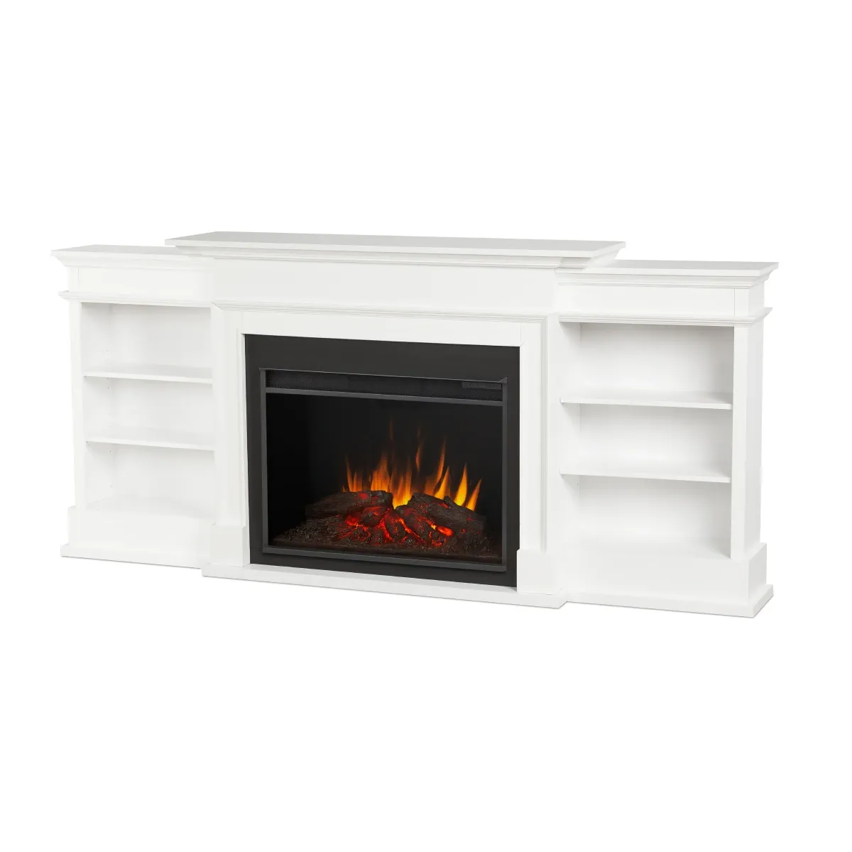 Real Flame 7190E Ashton 93" Wide Media Console with 5000 BTU / 1500W - White