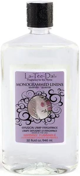 La Tee Da Monogrammed Linens Fragrance Oil