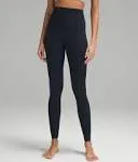 Lululemon Yoga Align Super-High-Rise Leggings 28" | Blue|navy - Size 4 Nulu