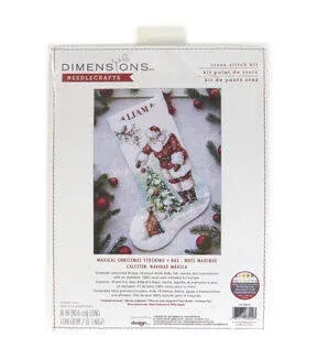 Dimensions Magical Christmas Stocking Counted Cross Stitch Kit