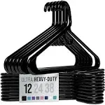 NEATERIZE Ultra Heavy Duty Plastic Clothes Hangers