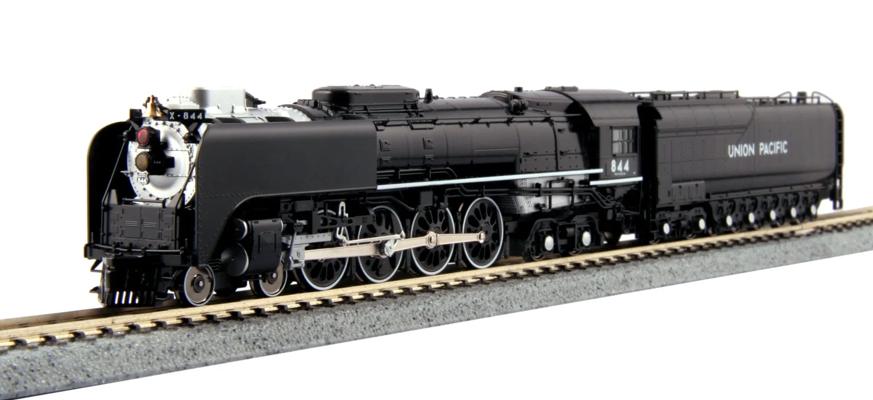 Kato 126-0401 N Union Pacific FEF-3 4-8-4 Steam Locomotive #844 w/DC NIB