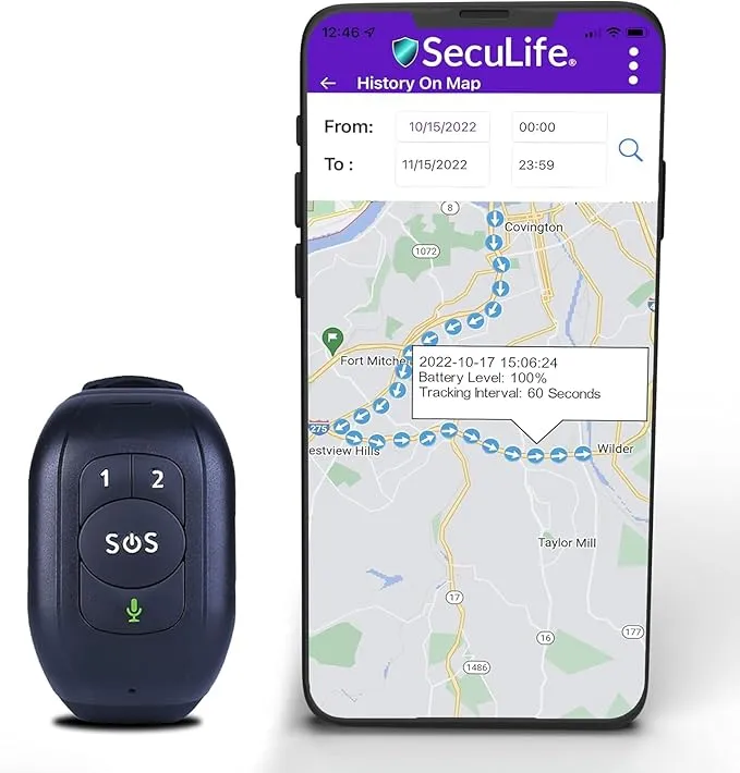 SecuLife Life Saving Alert System Wristband