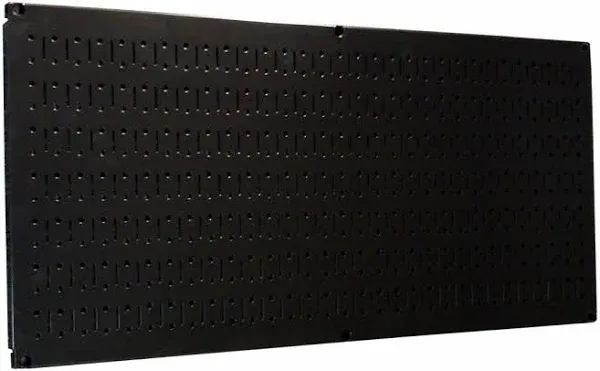 Wall Control Pegboard 16in x 32in Horizontal Metal Pegboard Tool Board Panel