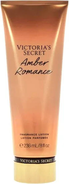 NEW  VICTORIA’S SECRET AMBER ROMANCE FRAGRANCE BODY LOTION CREAM 8 fl oz