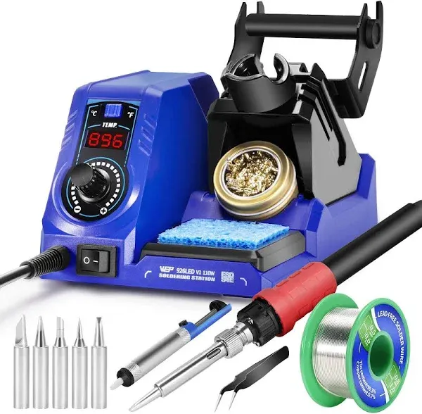 WEP 926LED V1 110W Soldering Iron Station Kit 