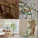 Hairui Olive Garland Lights Garland String 6FT for Home Christmas Spring Decor