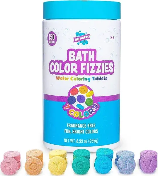 Tub Works Bath Color Fizzies