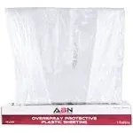 Clear Plastic Sheeting 10 Micron 16 X 350Ft – Transparent Protective Masking Fil