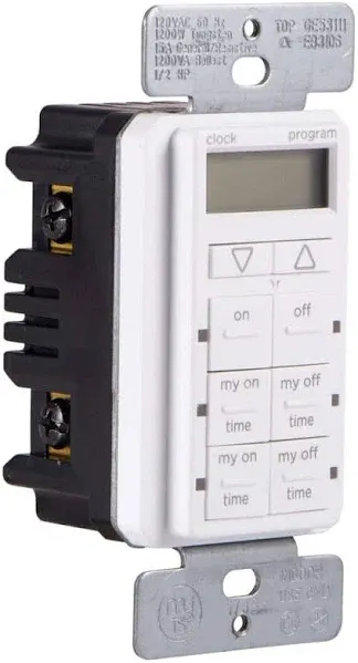 GE MyTouchSmart Digital In-Wall Timer