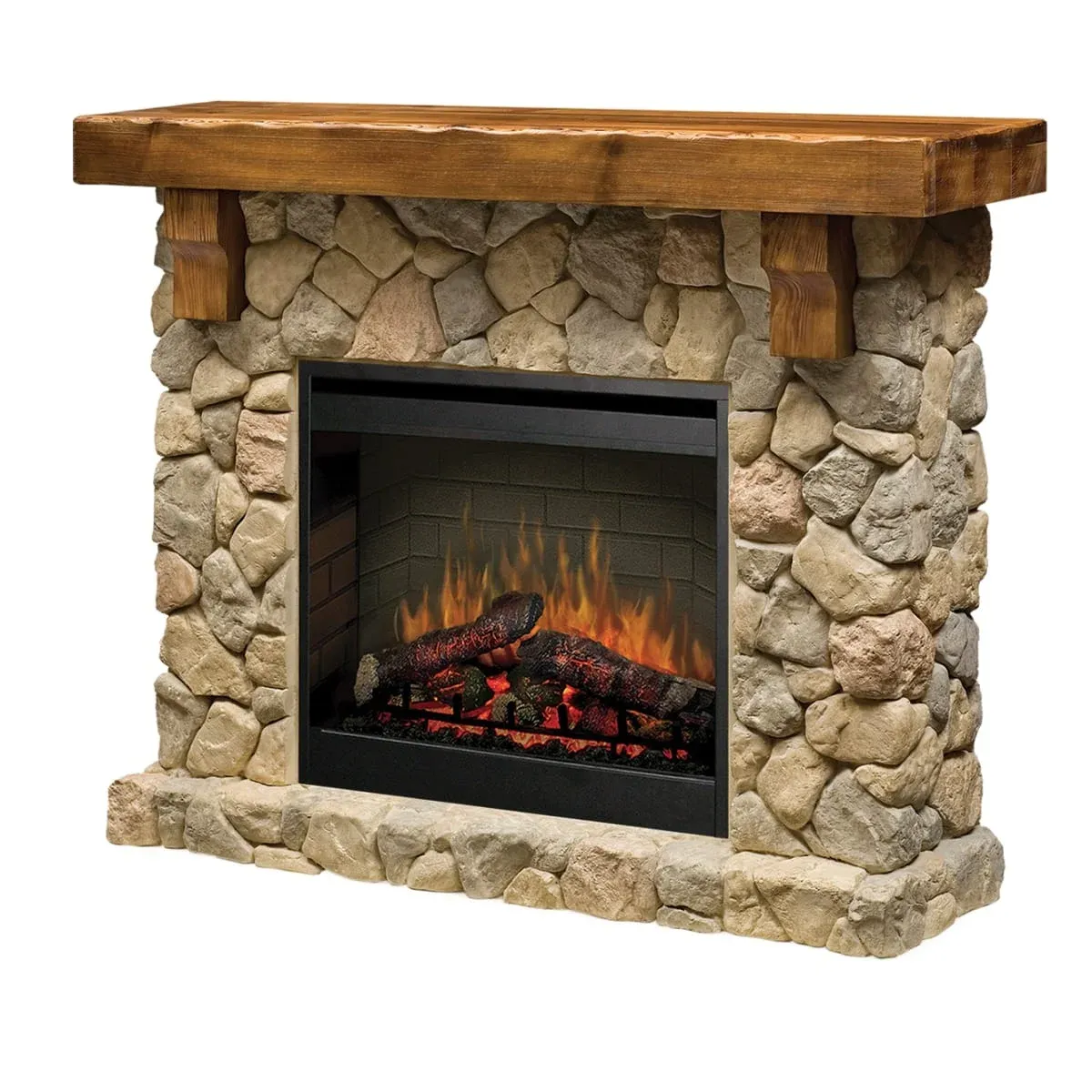 Dimplex Fieldstone Collection Electric Fireplace, SMP-904-ST