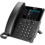 Poly VVX 350 6 Line IP Phone And PoE Enabled