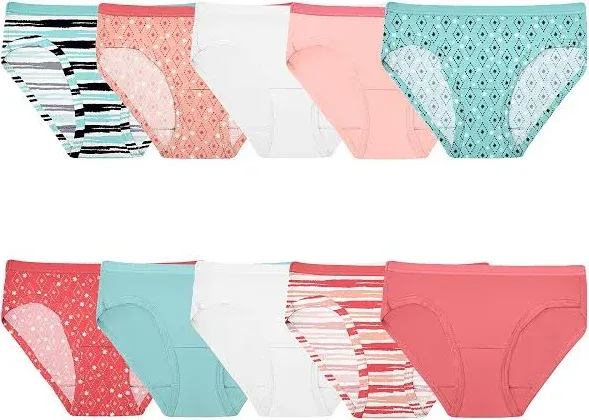 Fruit of the Loom Girls Hipster Underwear