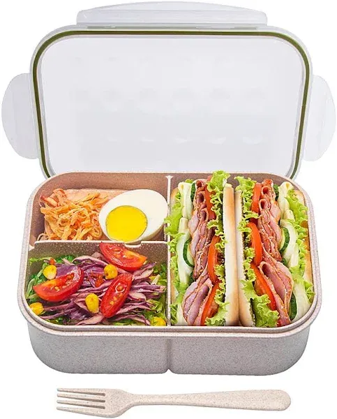 MISS BIG® Bento Box,Bento Box for Kids,Lunch Box Kids,Ideal Leakproof Kids Lunch