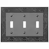 Amerelle English Garden 3 Toggle Wallplate