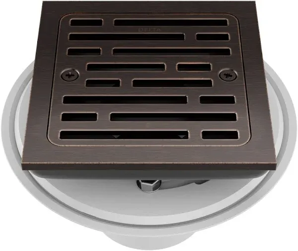 Delta DT062412 4" Tile-In Square Shower Drain