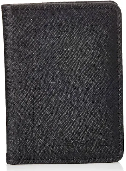 Samsonite RFID Passport Wallet, Black, One Size