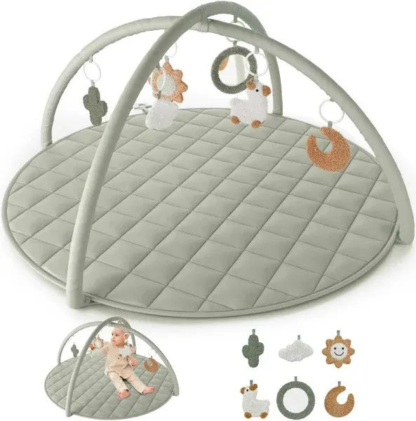 ZICOTO Baby Play Gym & Tummy Time Mat