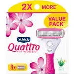 Quattro for Women Schick Razor Blade Refills