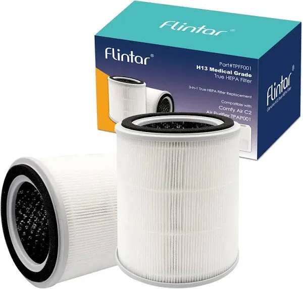 Flintar Tpap001 H13 True HEPA Replacement Filter