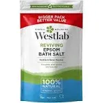 Westlab - Reviving Epsom Salt - 2kg Resealable Pouch - 100% 2 kg (Pack of 1) 