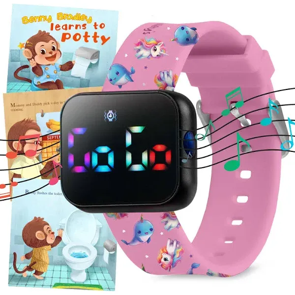 Potty Training Watch with eBook - Red