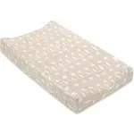 Quilted Changing Pad Cover in GOTS Certified Organic Muslin Cotton | Beach Bum