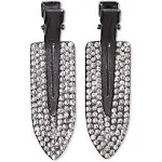 Metal Rhinestone Creaseless Clips 2pc Set