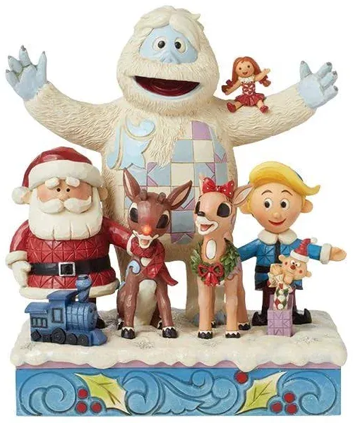 Jim Shore Rudolph and Friends Figurine