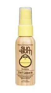 Sun Bum REVITALIZING 3 In 1 LEAVE IN DAILY HAIR TREATMENT Travel Size 1.5 fl oz