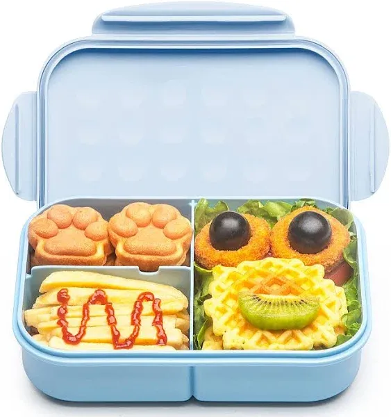 Miss BIG Bento Box, Bento Lunch Box for Kids Lunch Box Leak Proof,No BPAs and No Chemical Dyes,Microwave and Dishwasher Safe Bento