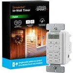 GE MyTouchSmart Digital In-Wall Timer